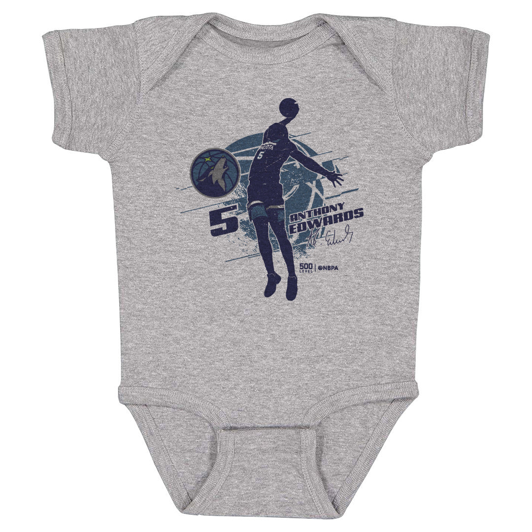Anthony Edwards Kids Baby Onesie | 500 LEVEL