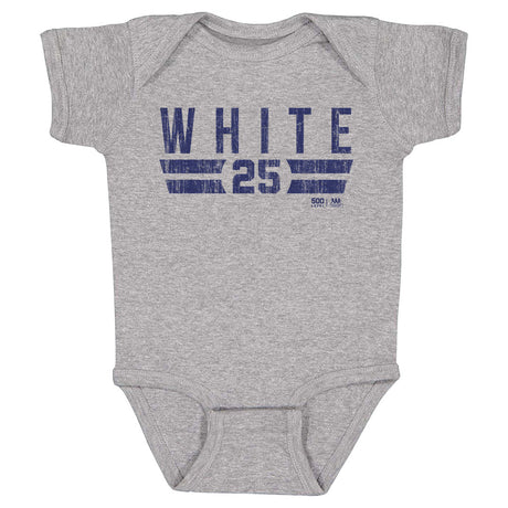 Devon White Kids Baby Onesie | 500 LEVEL