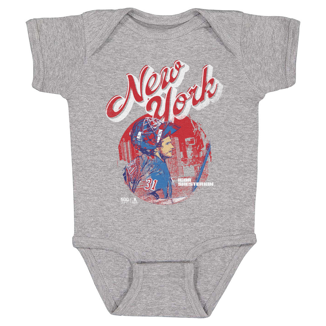Igor Shesterkin Kids Baby Onesie | 500 LEVEL