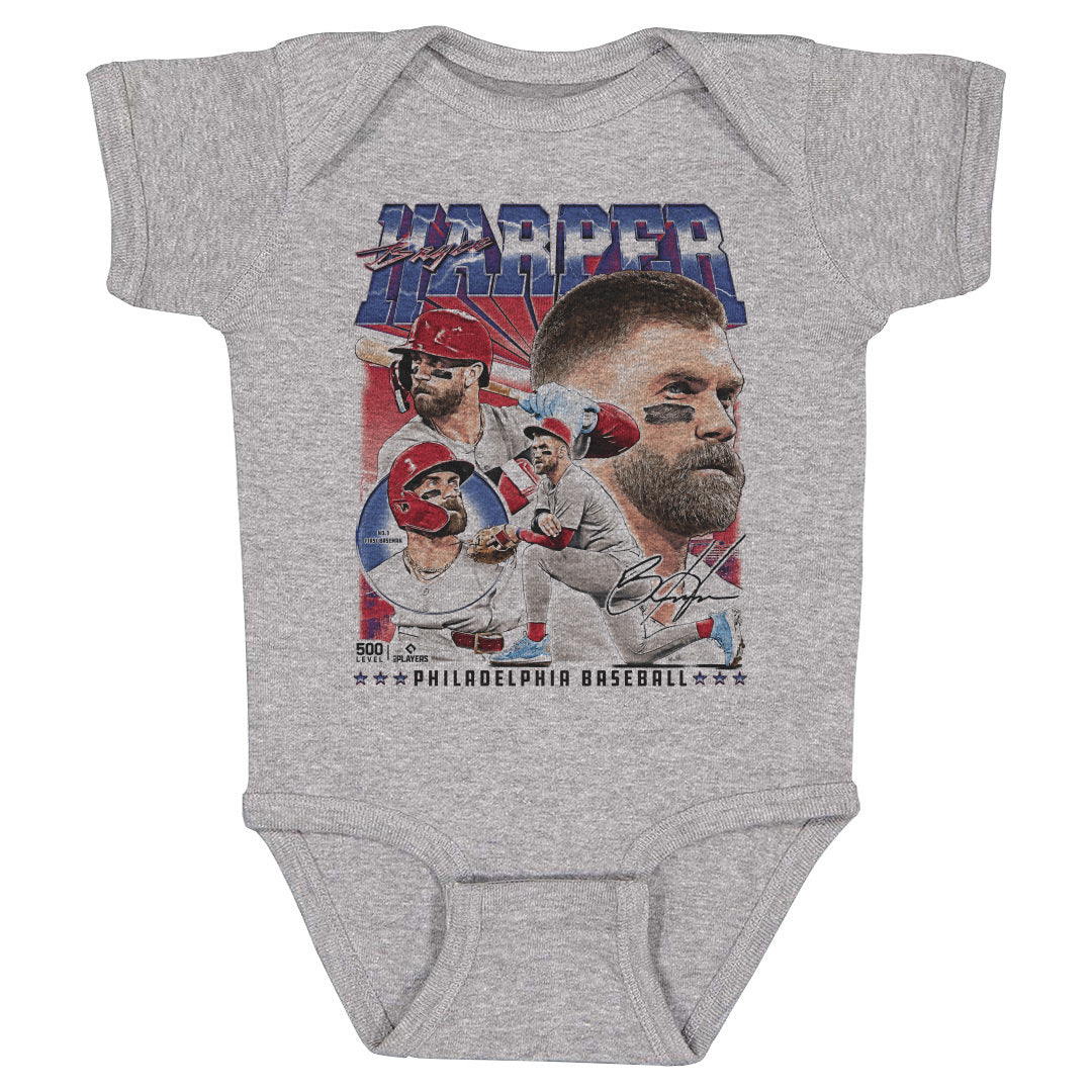 Bryce Harper Kids Baby Onesie | 500 LEVEL