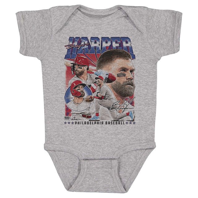 Bryce Harper Kids Baby Onesie | 500 LEVEL