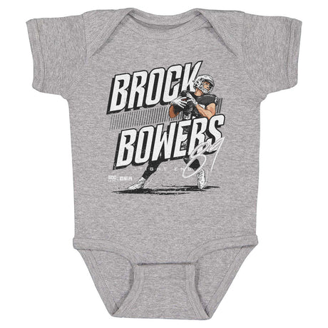 Brock Bowers Kids Baby Onesie | 500 LEVEL