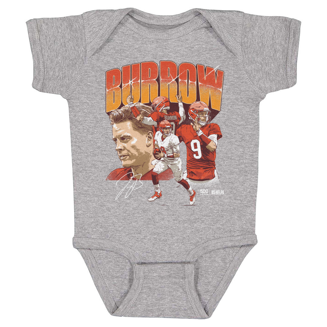 Joe Burrow Kids Baby Onesie | 500 LEVEL