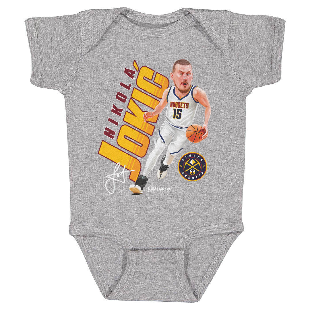 Nikola Jokic Kids Baby Onesie | 500 LEVEL