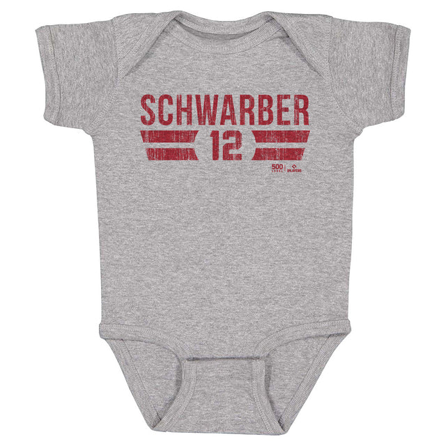 Kyle Schwarber Kids Baby Onesie | 500 LEVEL