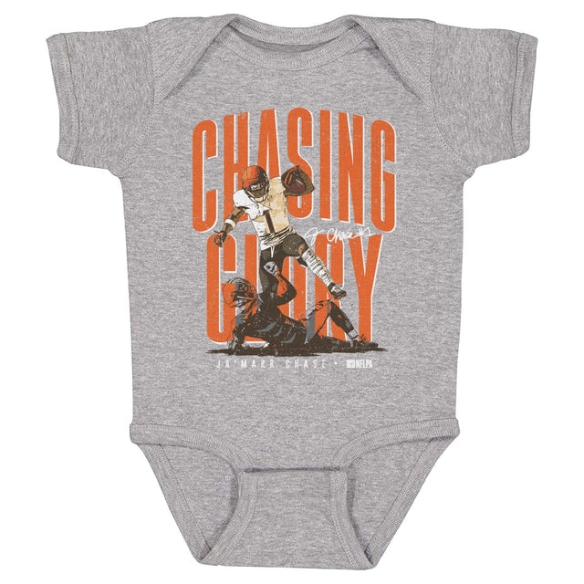 Ja'Marr Chase Kids Baby Onesie | 500 LEVEL