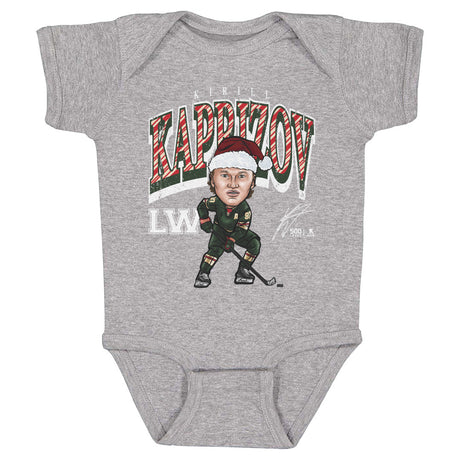 Kirill Kaprizov Kids Baby Onesie | 500 LEVEL