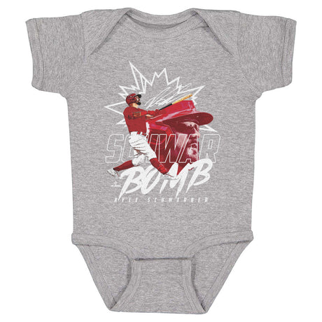 Kyle Schwarber Kids Baby Onesie | 500 LEVEL