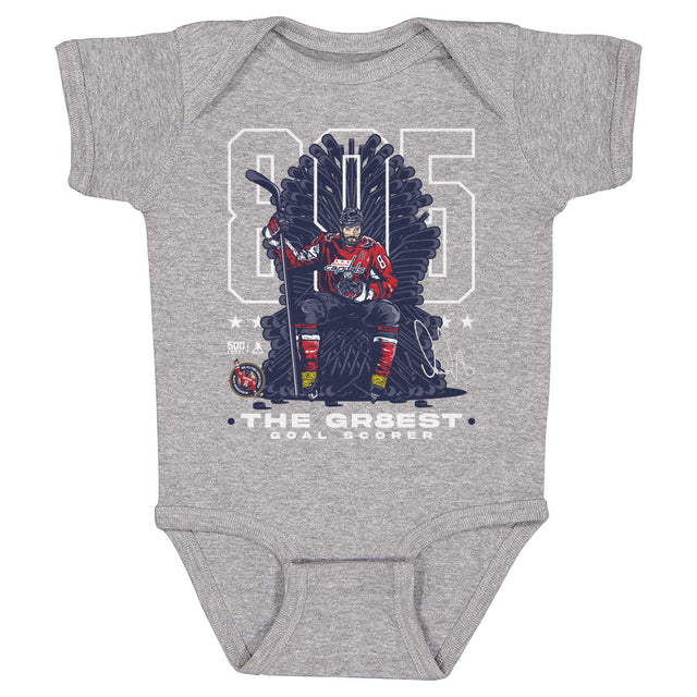 Alex Ovechkin Kids Baby Onesie | 500 LEVEL