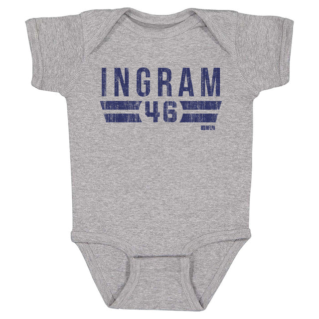 Ja'Marcus Ingram Kids Baby Onesie | 500 LEVEL