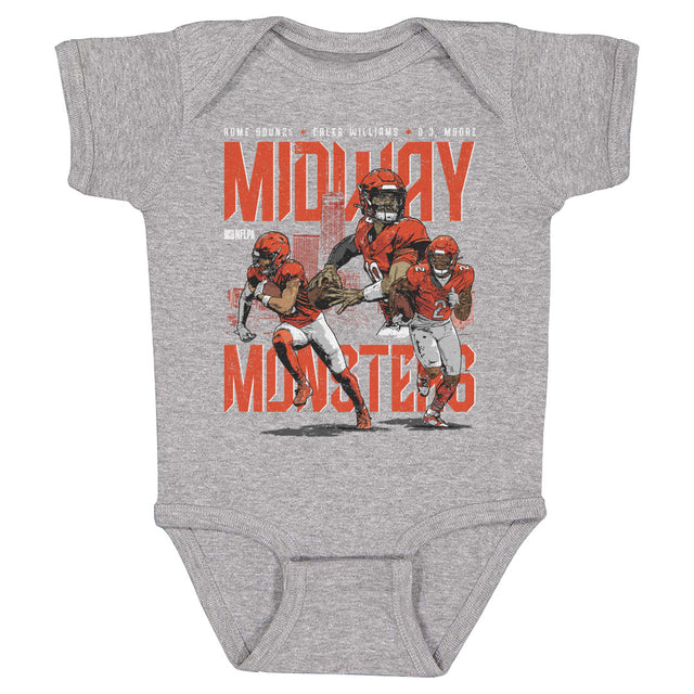 Caleb Williams Kids Baby Onesie | 500 LEVEL