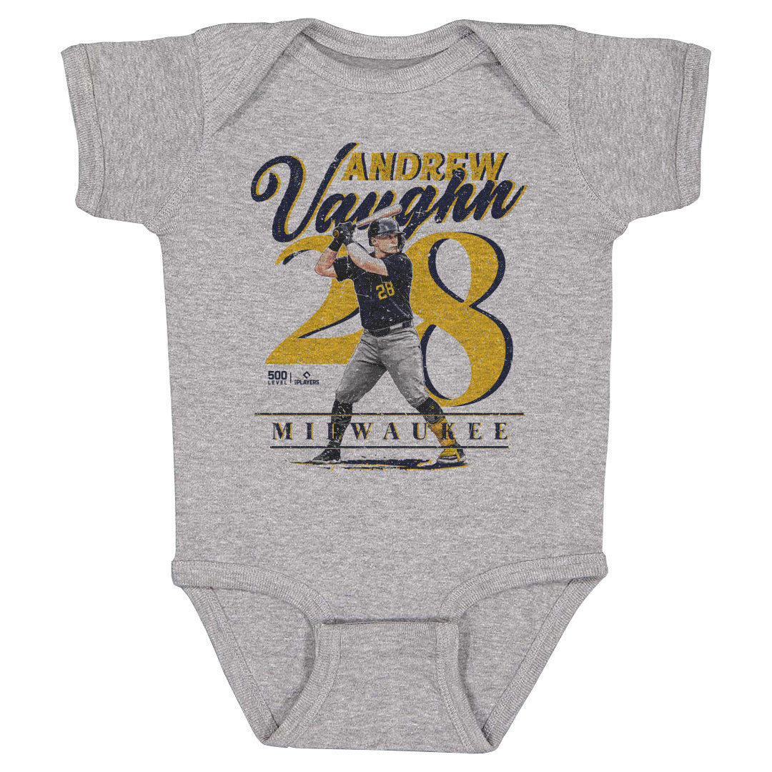 Andrew Vaughn Kids Baby Onesie | 500 LEVEL