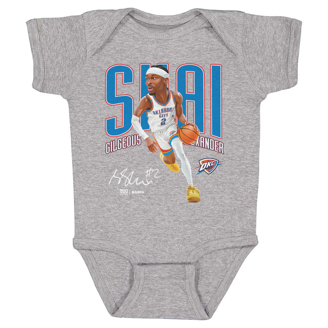Shai Gilgeous-Alexander Kids Baby Onesie | 500 LEVEL
