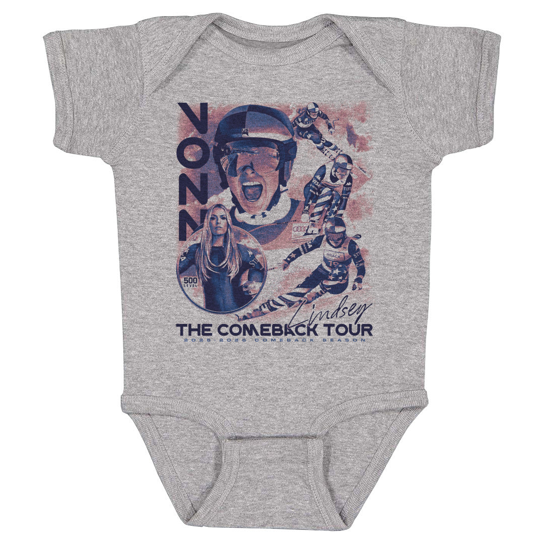 Lindsey Vonn Kids Baby Onesie | 500 LEVEL