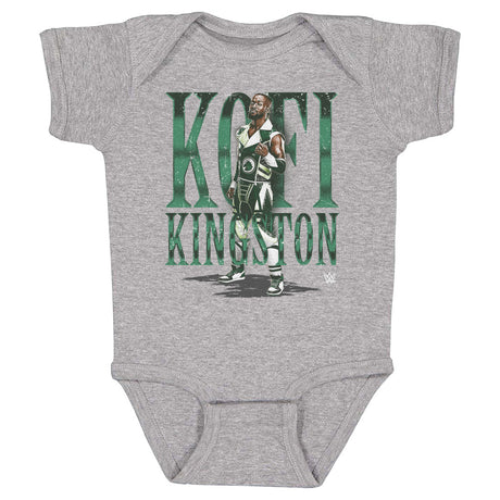 Kofi Kingston Kids Baby Onesie | 500 LEVEL