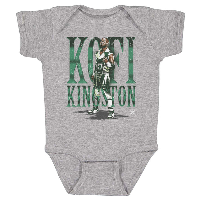 Kofi Kingston Kids Baby Onesie | 500 LEVEL