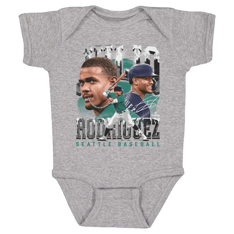Julio Rodriguez Kids Baby Onesie | 500 LEVEL