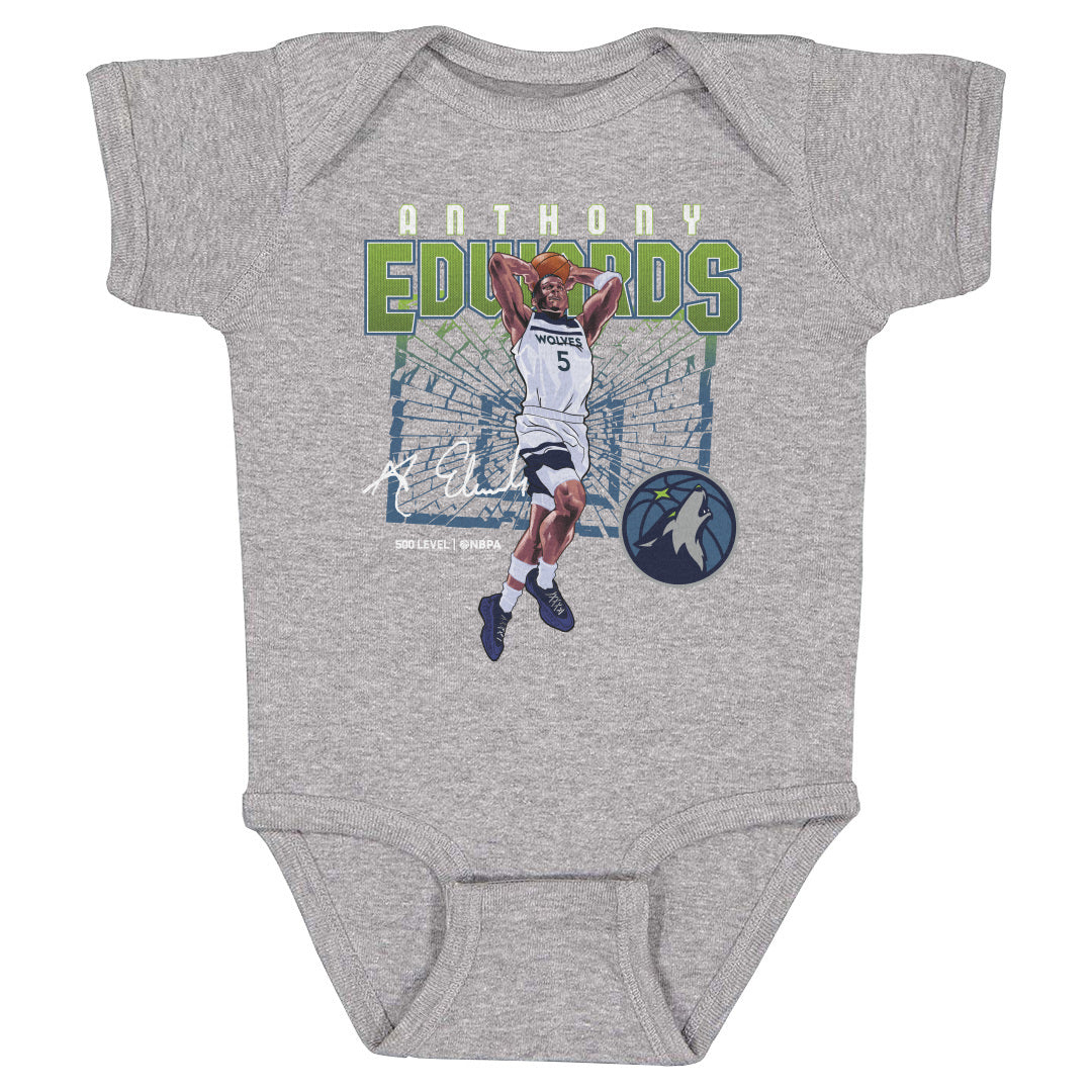 Anthony Edwards Kids Baby Onesie | 500 LEVEL