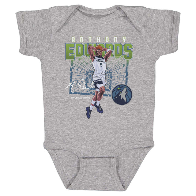 Anthony Edwards Kids Baby Onesie | 500 LEVEL