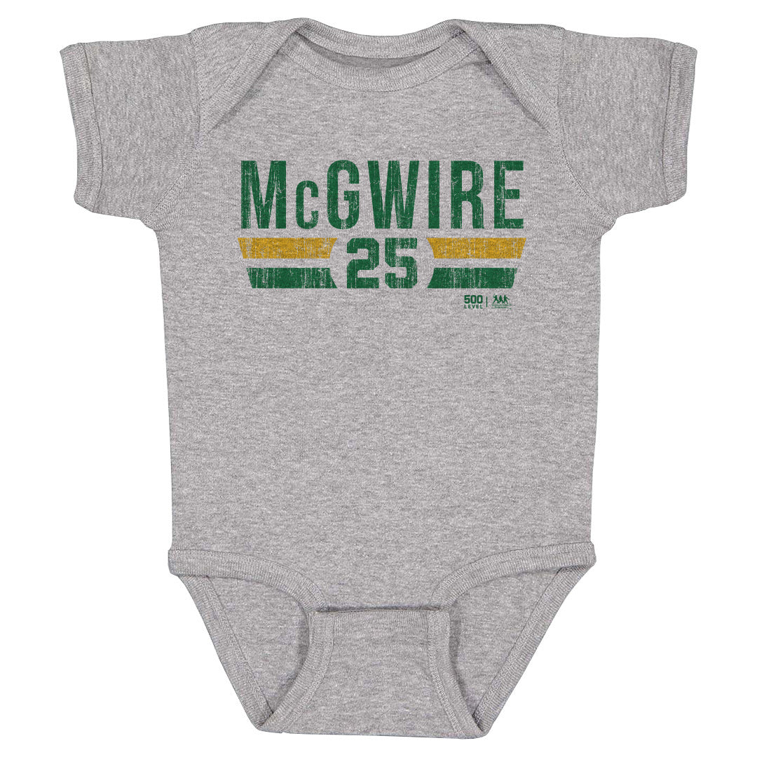 Mark McGwire Kids Baby Onesie | 500 LEVEL