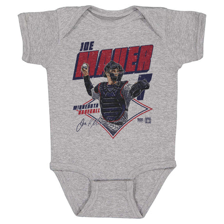 Joe Mauer Kids Baby Onesie | 500 LEVEL