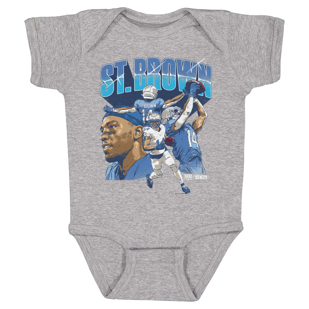 Amon-Ra St. Brown Kids Baby Onesie | 500 LEVEL