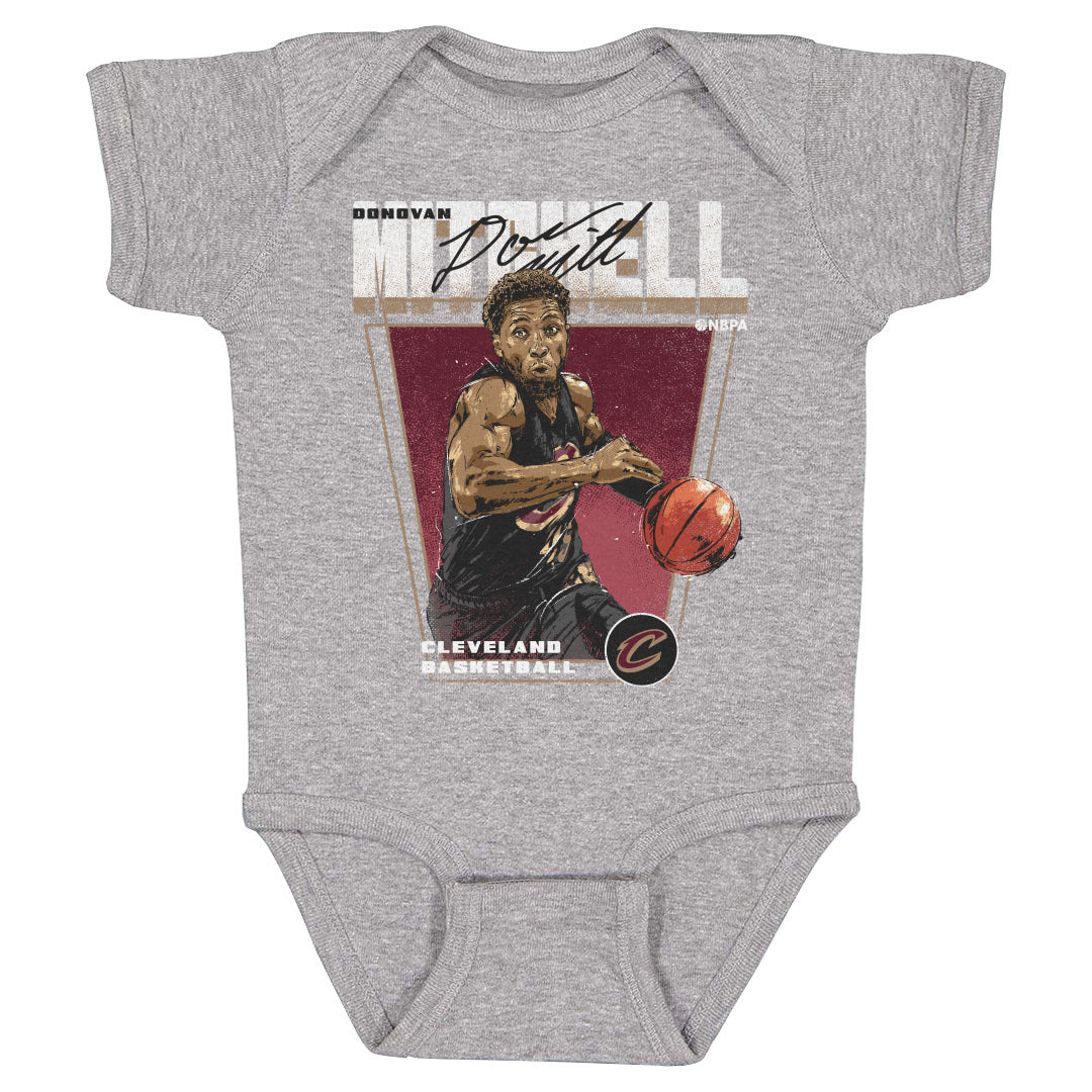 Donovan Mitchell Kids Baby Onesie | 500 LEVEL