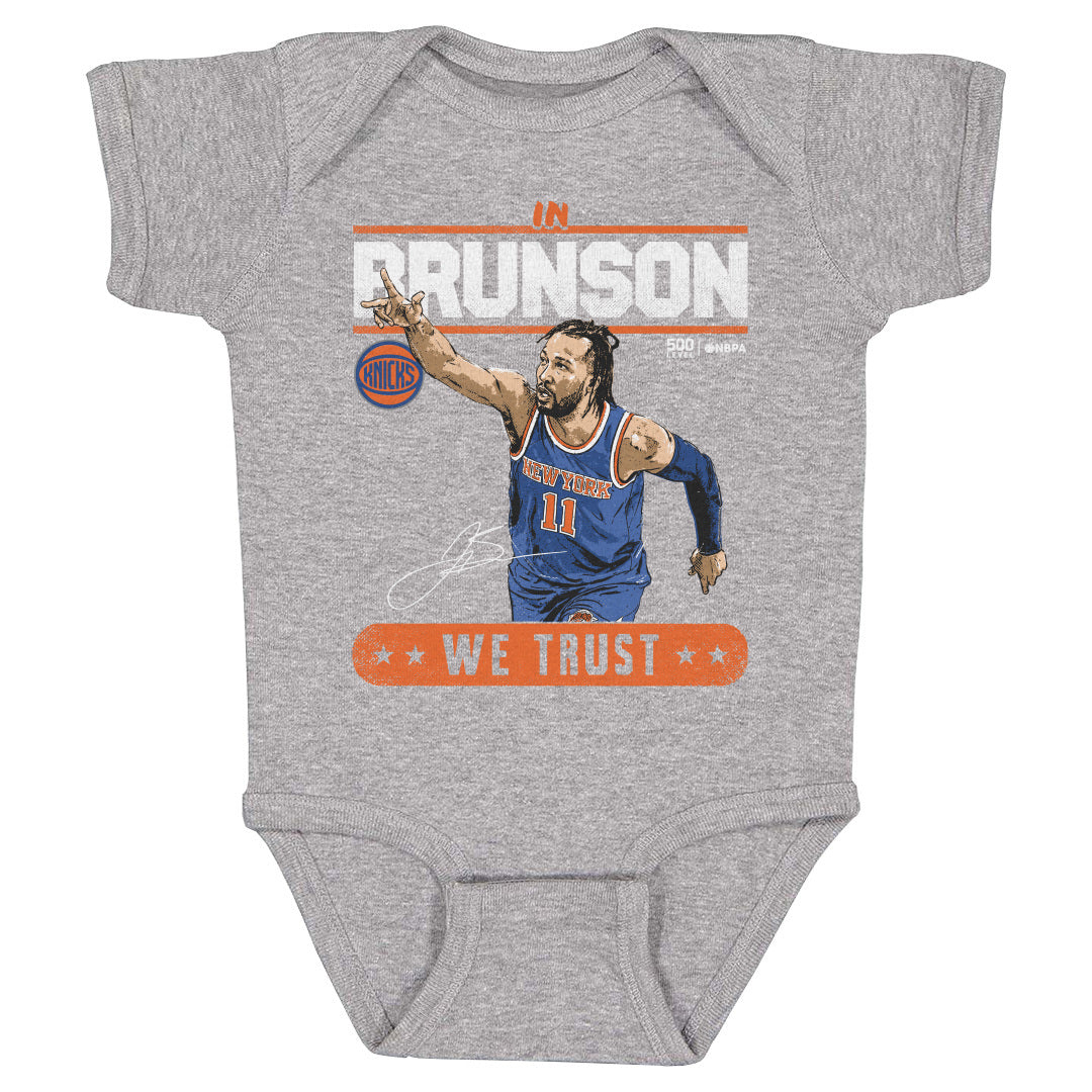 Jalen Brunson Kids Baby Onesie | 500 LEVEL