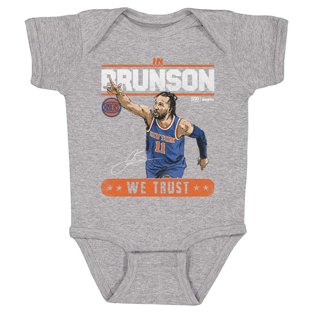 Jalen Brunson Kids Baby Onesie | 500 LEVEL