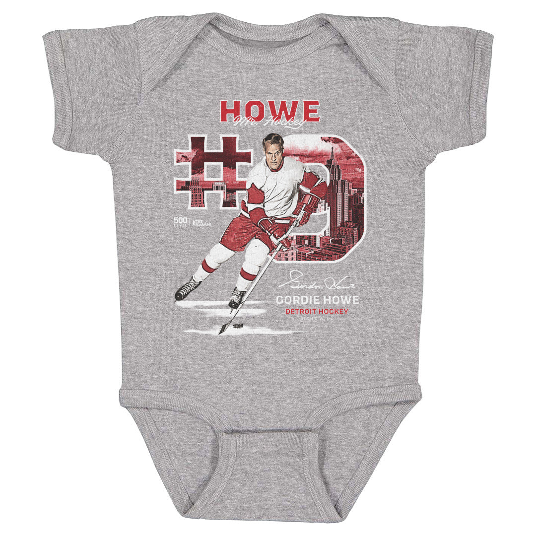Gordie Howe Kids Baby Onesie | 500 LEVEL