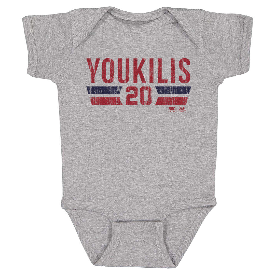 Kevin Youkilis Kids Baby Onesie | 500 LEVEL