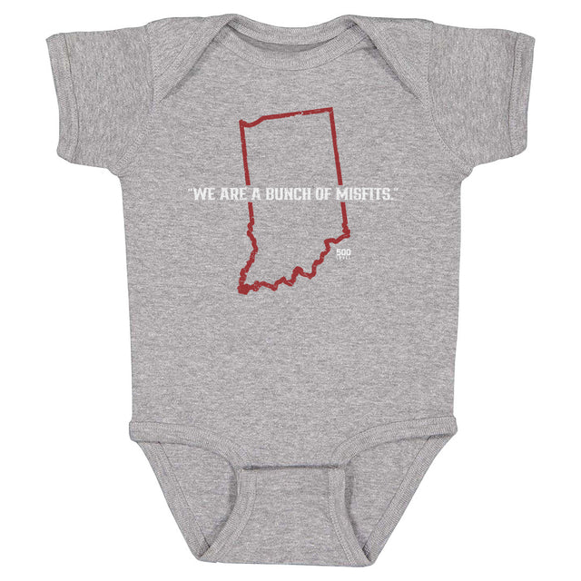 Indiana Football Kids Baby Onesie | 500 LEVEL