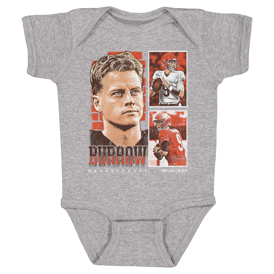 Joe Burrow Kids Baby Onesie | 500 LEVEL