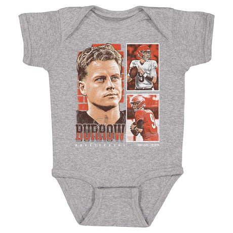 Joe Burrow Kids Baby Onesie | 500 LEVEL