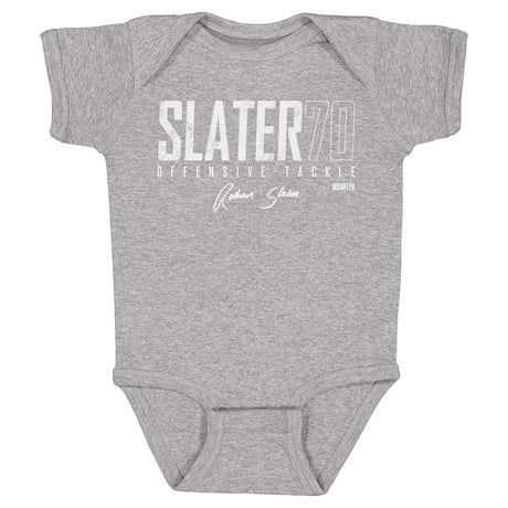 Rashawn Slater Kids Baby Onesie | 500 LEVEL
