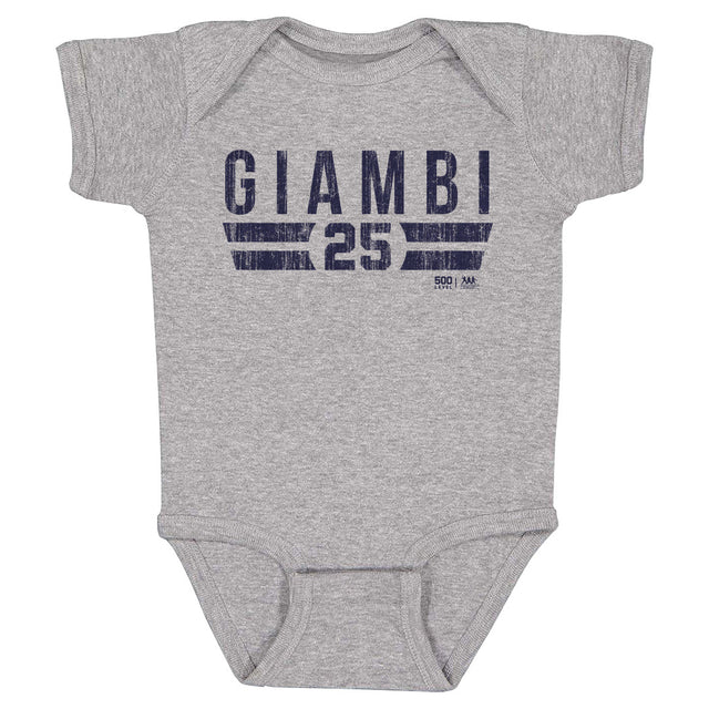Jason Giambi Kids Baby Onesie | 500 LEVEL