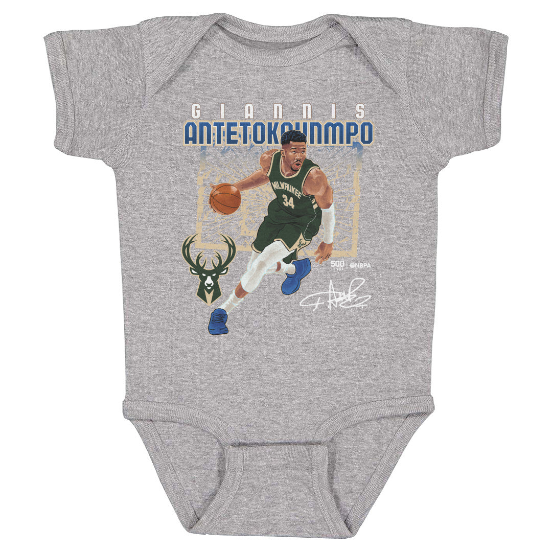 Giannis Antetokounmpo Kids Baby Onesie | 500 LEVEL