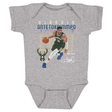 Giannis Antetokounmpo Kids Baby Onesie | 500 LEVEL