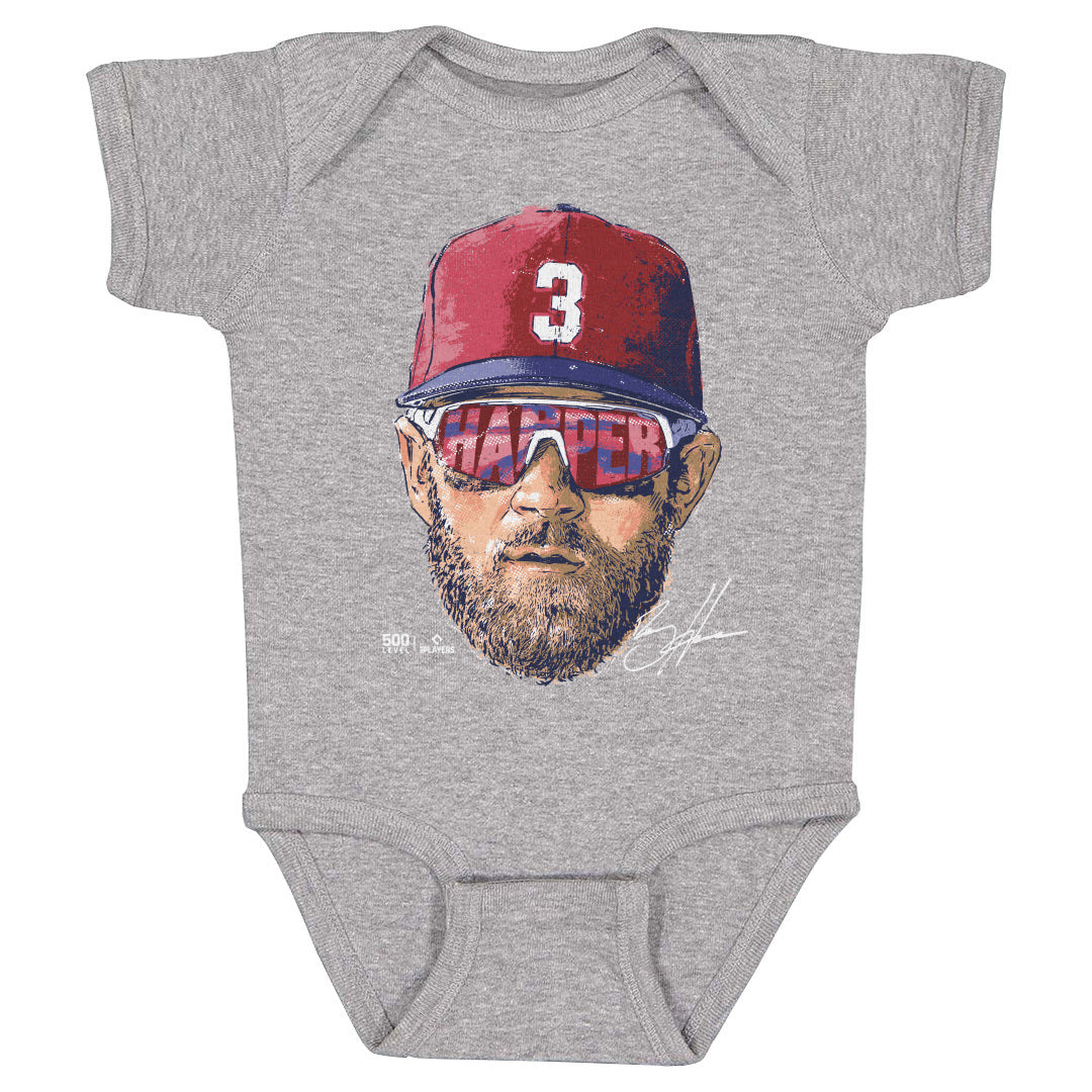 Bryce Harper Kids Baby Onesie | 500 LEVEL