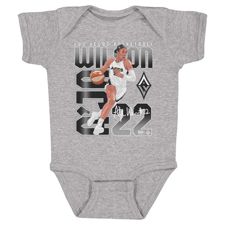 A'ja Wilson Kids Baby Onesie | 500 LEVEL