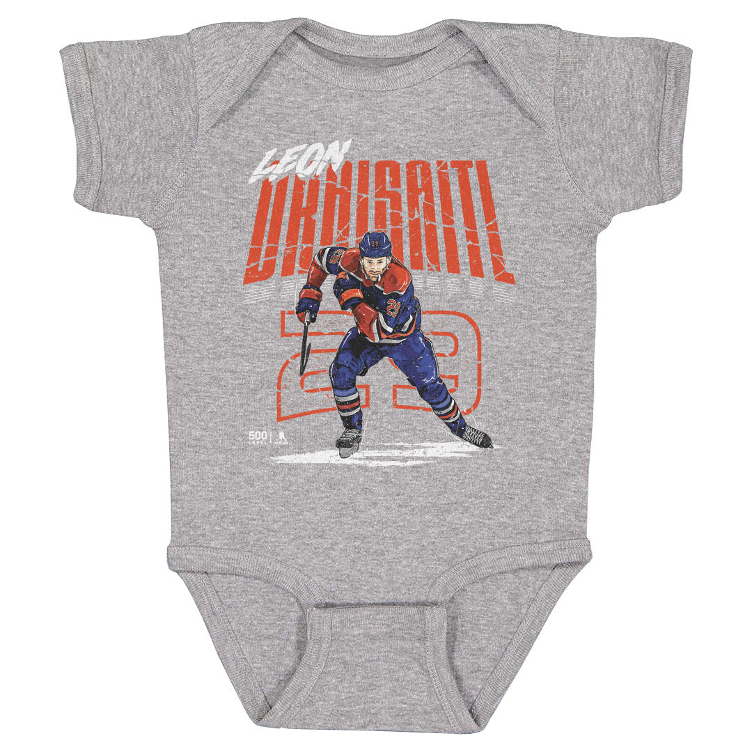 Leon Draisaitl Kids Baby Onesie | 500 LEVEL