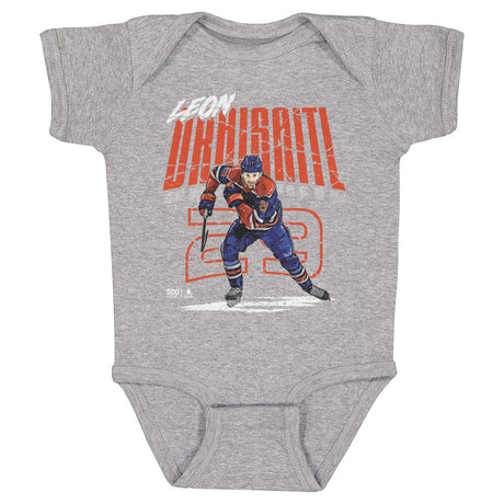 Leon Draisaitl Kids Baby Onesie | 500 LEVEL