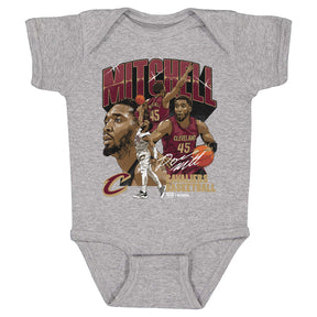 Donovan Mitchell Kids Baby Onesie | 500 LEVEL