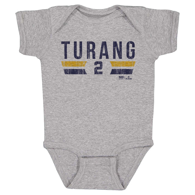 Brice Turang Kids Baby Onesie | 500 LEVEL