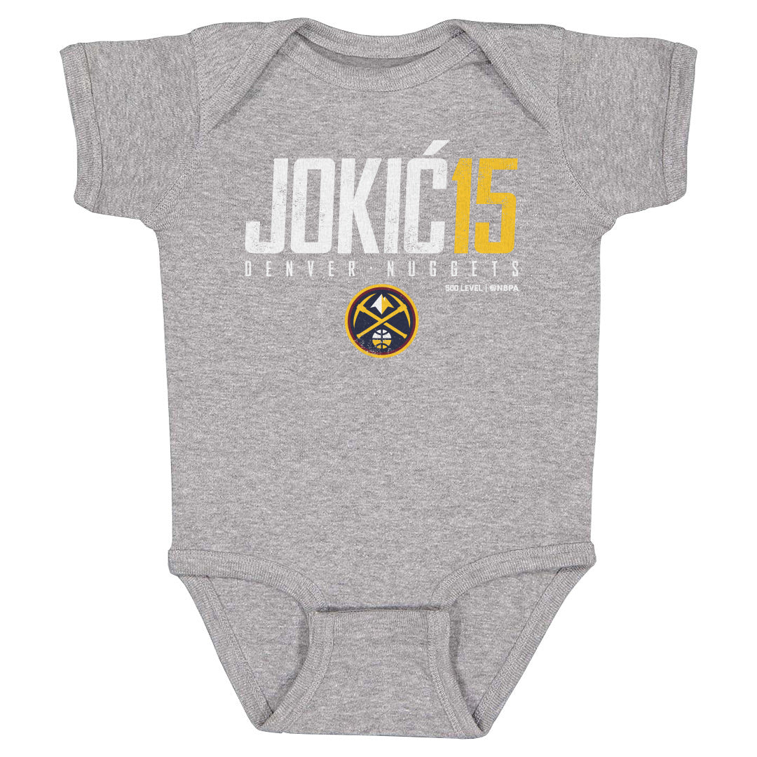 Nikola Jokic Kids Baby Onesie | 500 LEVEL