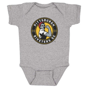 Pittsburgh Riveters SC Kids Baby Onesie | 500 LEVEL