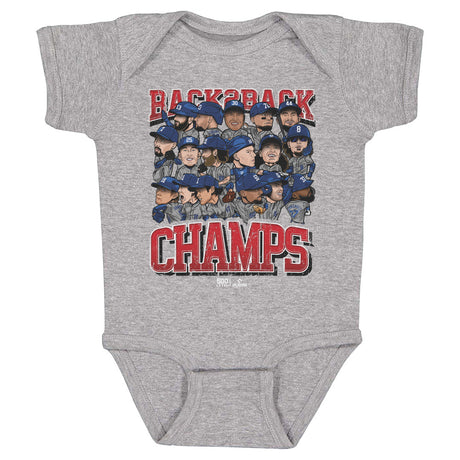 Los Angeles D Baseball Kids Baby Onesie | 500 LEVEL