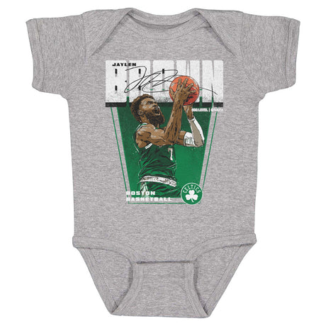 Jaylen Brown Kids Baby Onesie | 500 LEVEL