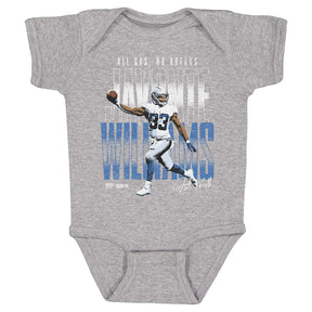 Javonte Williams Kids Baby Onesie | 500 LEVEL
