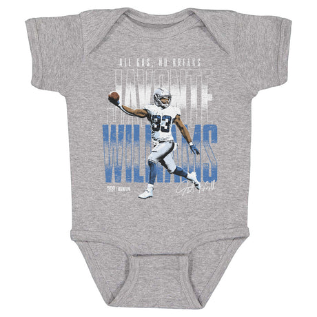 Javonte Williams Kids Baby Onesie | 500 LEVEL